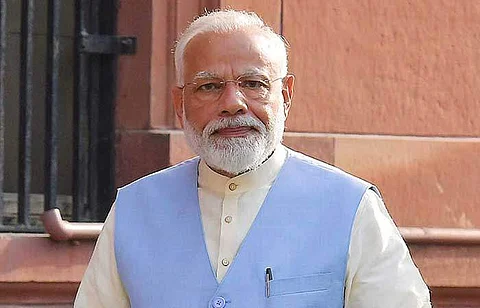 அயோத்தி ராமா் கோயில் பணிகள் அமைதியாக நடைபெற வேண்டும்: பிரதமா் மோடி