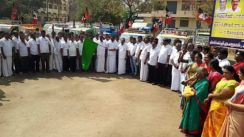 ஜெ. பிறந்தநாள் விழா: திருப்பூரில் 72 ஆயிரம் பேருக்கு சிக்கன் பிரியாணி அன்னதானம் 