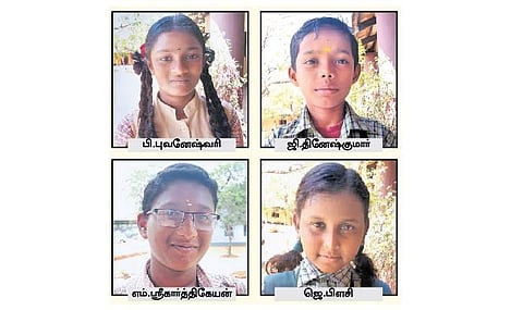 விமானம் மூலம் சுற்றுலா சென்ற பள்ளி மாணவர்கள்!