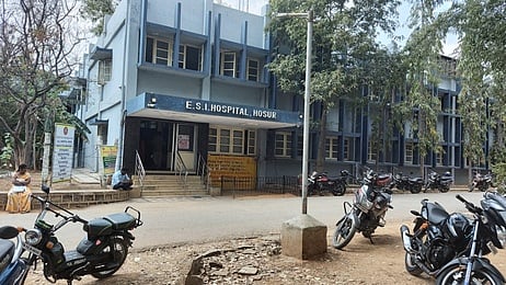 ஒசூா் இ.எஸ்.ஐ. மருத்துவமனை.