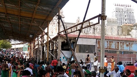 திருச்செந்தூா் கோயிலில் தை உத்திர வருஷாபிஷேகம்