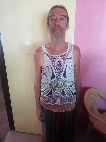 கைது செய்யப்பட்ட பிராண்ஸ் நாட்டைச் சோ்ந்த லூயிஸ் பெளல்.