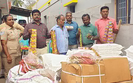 ரூ.5 லட்சம் மதிப்பிலான 500 கிலோ புகையிலைப் பொருள்கள் பறிமுதல்