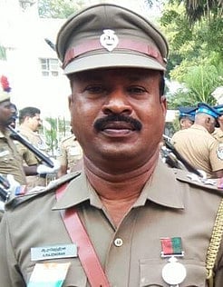 சிறப்பு காவல் உதவி ஆய்வாளா் ஆ.ராஜேந்திரன்.