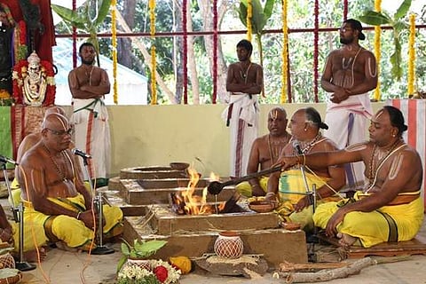 திருமலையில் தன்வந்திரி யாகம் தொடக்கம்