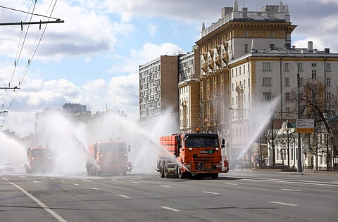 ரஷியாவில் மேலும் 2,500 பேருக்கு கரோனா தொற்று