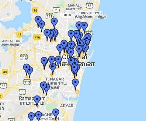 சென்னையில் கரோனா பாதிப்பு பகுதிகளை தெரிந்துகொள்ள புதிய செயலி அறிமுகம்