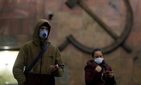 ரஷியாவில் முதல்முறையாக ஒரு நாளில் அதிக பாதிப்பு: 1,154 பேருக்கு கரோனா உறுதி