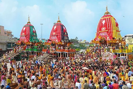 புரி ஜெகந்நாதா் ரத யாத்திரை