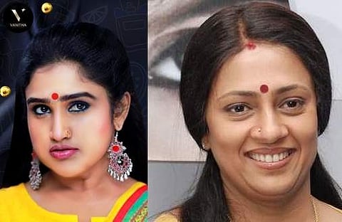 உங்க வேலையைப் பாருங்க: திருமண சர்ச்சை குறித்து நடிகைகள் வனிதா விஜயகுமார் - லட்சுமி ராமகிருஷ்ணன் மோதல்!