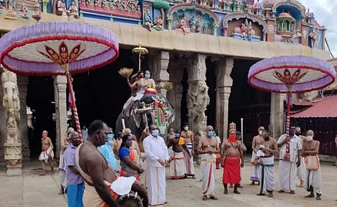 ரங்கநாயகி தாயாருக்கு ஜேஷ்டாபிஷேகம்