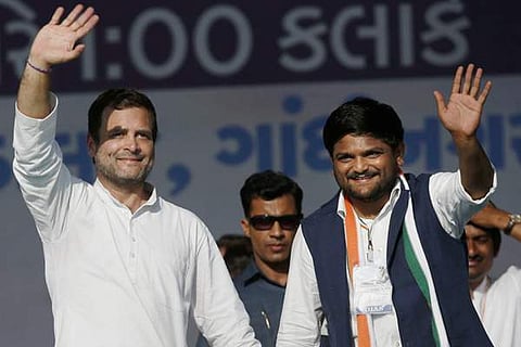 காங்கிரஸ் இடைக்காலத் தலைவர் சோனியா காந்தி குஜராத் காங்கிரஸ் கமிட்டியின் செயல் தலைவராக ஹார்திக் படேலை நியமித்துள்ளார். (கோப்புப்படம்)