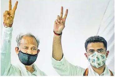 ராஜஸ்தான்: முடிவுக்கு வந்தது அரசியல் குழப்பம்; கெலாட்- சச்சின் பைலட் சந்திப்பு