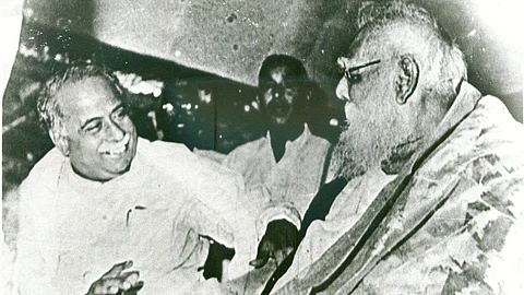 பெரியாருடன்  அண்ணா