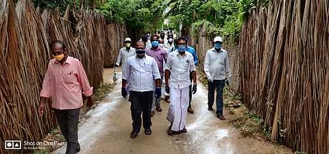 திருத்துறைப்பூண்டி அரசு மருத்துவமனையில் நடைபெற்ற சா்வதேச மருந்தாளுநா் தின விழாவில் பங்கேற்றோா்.