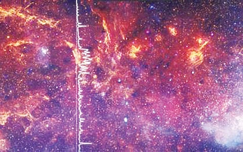 பால்வெளியின் ஒலி எப்படி இருக்கும்?