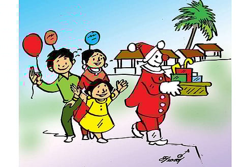 கிறிஸ்துமஸ் தாத்தா !