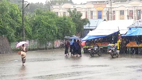 குடவாசலில் 57.6 மி.மீ மழை