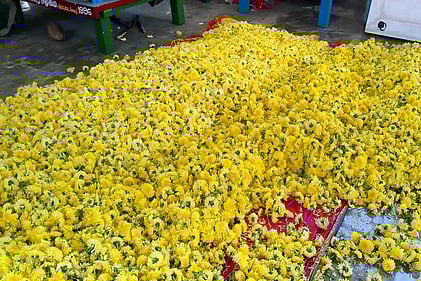 குண்டு மல்லிகை, முல்லைப் பூ ஒரு கிலோ ரூ. 2,500