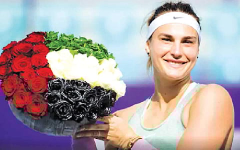 அபுதாபி ஓபன்: சபலென்கா சாம்பியன்