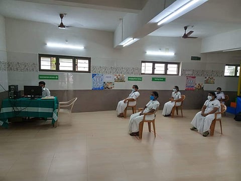 நெல்லையில் கரோனா தடுப்பூசி ஒத்திகை