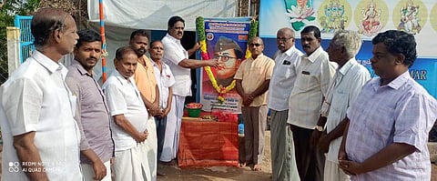 நீடாமங்கலத்தில் நடந்த நேதாஜி பிறந்தநாள் விழா.