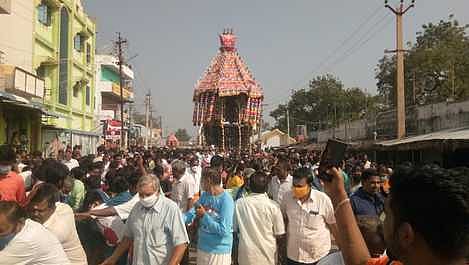 தைப்பூச  தேரோட்டம்.