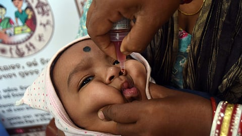 போலியோ முகாம்: 7.82 லட்சம் 
குழந்தைகளுக்கு சொட்டு மருந்து!