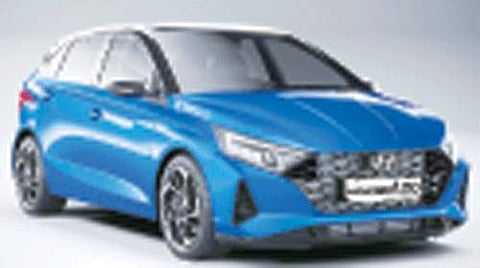 ஹுண்டாய் மோட்டாா் புதிய ஐ-20 காா் ஏற்றுமதி தொடங்கியது