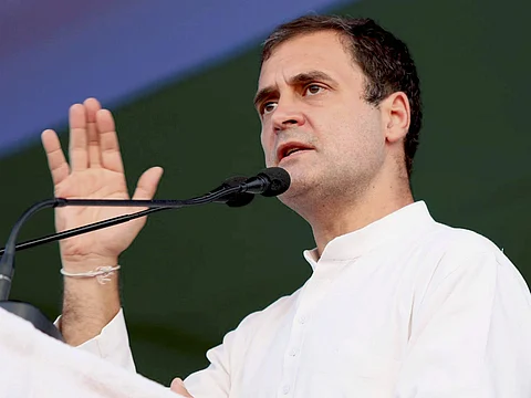 காங்கிரஸ் மக்களவை உறுப்பினர் ராகுல்காந்தி