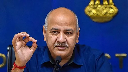தில்லி முன்னாள் துணை முதல்வர் மணீஷ் சிசோடியா.