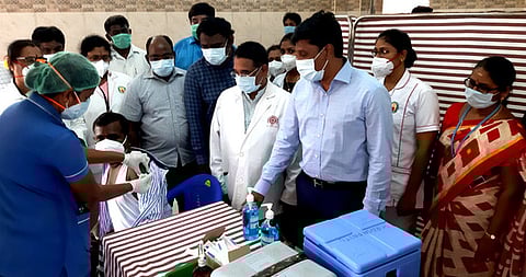 கள்ளக்குறிச்சி மாவட்டத்தில் கரோனா தடுப்பூசி ஒத்திகை