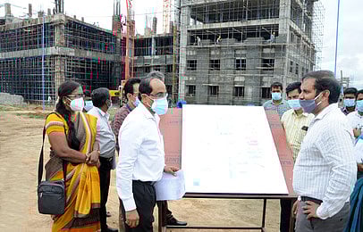கிருஷ்ணகிரி அரசு மருத்துவக் கல்லூரியின் கட்டுமானப் பணிகள் 45 சதவீதம் நிறைவு