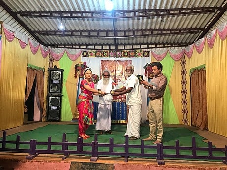 நாட்டியாஞ்சலி போட்டியில் சிறப்பிடம் பெற்ற மாணவி நந்தினி.