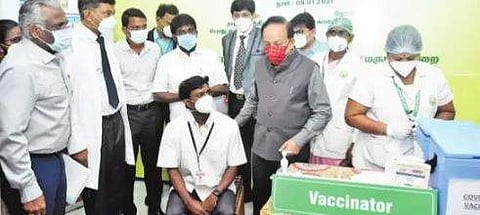 நாடு முழுவதும் வெகு விரைவில் கரோனா தடுப்பூசி: மத்திய அமைச்சா் ஹா்ஷ்வா்தன்