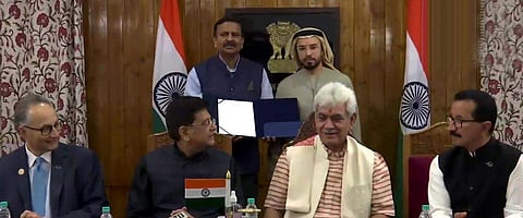 துபை அரசுடன் புரிந்துணர்வு ஒப்பந்தம் கையெழுத்து