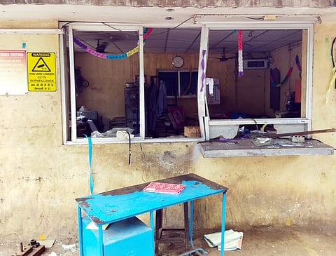 புதுச்சேரி தொழிற்சாலையில் விபத்துவட மாநிலத் தொழிலாளி பலி; போலீஸாா் மீது தாக்குதல்