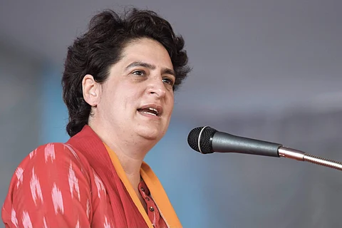 காங்கிரஸ் கட்சியின் பொதுச்செயலாளர் பிரியங்கா காந்தி