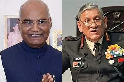 ராம்நாத் கோவிந்த் / விபின் ராவத்