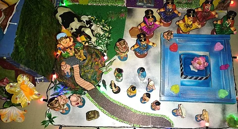 பள்ளிக்கரணை, கே. ஜெயஸ்ரீ கண்ணன் வீட்டு நவராத்திரி கொலு