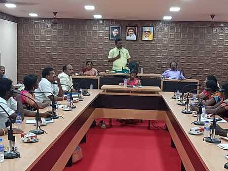 கந்தா்வகோட்டை ஒன்றியக் குழுக் கூட்டம்