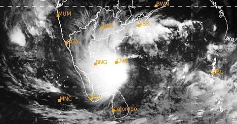 காற்றழுத்த தாழ்வு மண்டலமாக வலுவடைந்தது