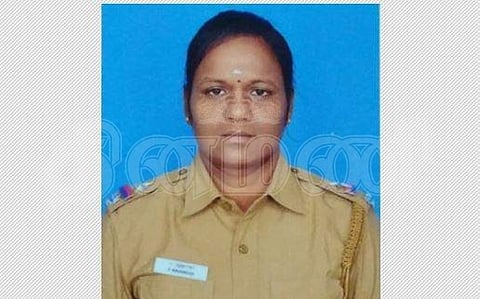 வெண்கலப் பதக்கம் வென்ற புதுக்கோட்டை வீராங்கனை பி. அனுராதா