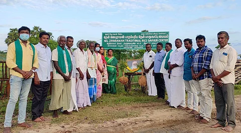 திருத்துறைப்பூண்டி வட்டம் ஆதிரெங்கம் நெல் ஜெயராமன் பாரம்பரிய நெல் பாதுகாப்பு மையத்தின் சார்பில் நம்மாழ்வார் அவர்களின் எட்டாவது ஆண்டு நினைவு நாள் அனுசரிக்கப்பட்டது. 