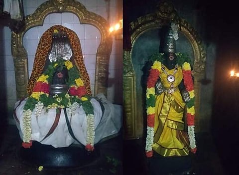 தார்மீகநாதர் சுவாமி  - ஹேமவர்னேசுவரி அம்மன்