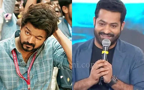 ''மாஸ்டர்' பார்த்துவிட்டு விஜய்க்கு போன் பண்ணேன்'' - ஜுனியர் என்டிஆர் பகிர்ந்த சுவாரசியத் தகவல்