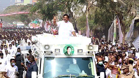 Edappadi Palaniswami Namakkal district tour date changed   