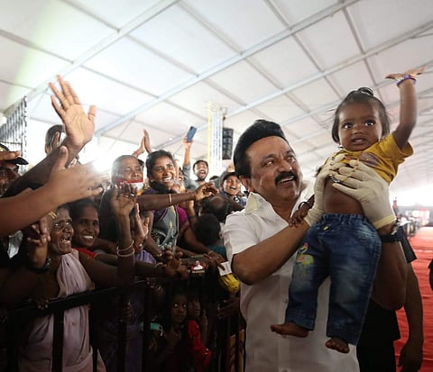 திமுக தலைவர் மு.க.ஸ்டாலின்