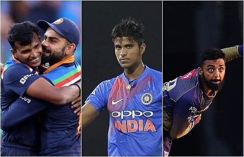 டி20 அணியில் நடராஜன், வருண் சக்ரவர்த்தி, வாஷிங்டன் சேர்ப்பு