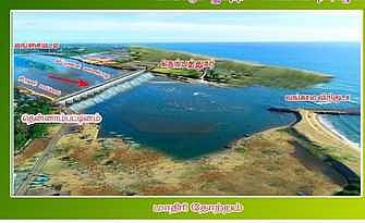 தென்னாம்பட்டினம் வடக்குவெளி பகுதியில் புதிய நீரொழுங்கி அமையவுள்ள இடத்தின் மாதிரிபடம்.